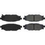 CENTRIC PARTS 104.11140 Posi Quiet Semi-Metallic Brake Pads with Hardware