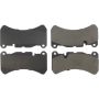 CENTRIC PARTS 104.11160 Posi Quiet Semi-Metallic Brake Pads with Hardware