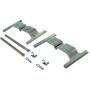 CENTRIC PARTS 104.11180 Posi Quiet Semi-Metallic Brake Pads with Hardware