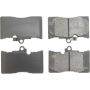 CENTRIC PARTS 104.11180 Posi Quiet Semi-Metallic Brake Pads with Hardware