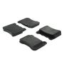 CENTRIC PARTS 104.11210 Posi Quiet Semi-Metallic Brake Pads with Hardware