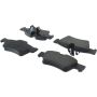 CENTRIC PARTS 104.11220 Posi Quiet Semi-Metallic Brake Pads with Hardware