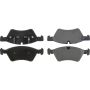 CENTRIC PARTS 104.11230 Posi Quiet Semi-Metallic Brake Pads with Hardware