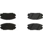 CENTRIC PARTS 104.11250 Posi Quiet Semi-Metallic Brake Pads with Hardware