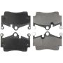 CENTRIC PARTS 104.11340 Posi Quiet Semi-Metallic Brake Pads with Hardware