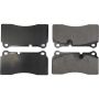 CENTRIC PARTS 104.11550 Posi Quiet Semi-Metallic Brake Pads with Hardware