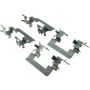 CENTRIC PARTS 104.11590 Posi Quiet Semi-Metallic Brake Pads with Hardware