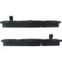 CENTRIC PARTS 104.11590 Posi Quiet Semi-Metallic Brake Pads with Hardware