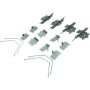 CENTRIC PARTS 104.11640 Posi Quiet Semi-Metallic Brake Pads with Hardware