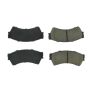 CENTRIC PARTS 104.11640 Posi Quiet Semi-Metallic Brake Pads with Hardware