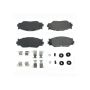 CENTRIC PARTS 104.11780 Posi Quiet Semi-Metallic Brake Pads with Hardware