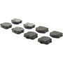 CENTRIC PARTS 104.11851 Posi Quiet Semi-Metallic Brake Pads