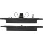 CENTRIC PARTS 104.11860 Posi Quiet Semi-Metallic Brake Pads with Hardware