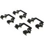 CENTRIC PARTS 104.12041 Posi Quiet Semi-Metallic Brake Pads with Hardware