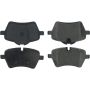 CENTRIC PARTS 104.12041 Posi Quiet Semi-Metallic Brake Pads with Hardware
