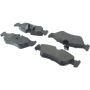 CENTRIC PARTS 104.12290 Posi Quiet Semi-Metallic Brake Pads with Hardware