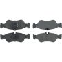 CENTRIC PARTS 104.12290 Posi Quiet Semi-Metallic Brake Pads with Hardware