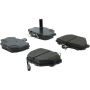 CENTRIC PARTS 104.12520 Posi Quiet Semi-Metallic Brake Pads