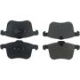CENTRIC PARTS 104.12570 Posi Quiet Semi-Metallic Brake Pads with Hardware