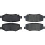 CENTRIC PARTS 104.12740 Posi Quiet Semi-Metallic Brake Pads with Hardware