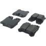 CENTRIC PARTS 104.12830 Posi Quiet Semi-Metallic Brake Pads with Hardware