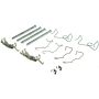CENTRIC PARTS 104.12830 Posi Quiet Semi-Metallic Brake Pads with Hardware