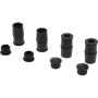 CENTRIC PARTS 104.12890 Posi Quiet Semi-Metallic Brake Pads with Hardware