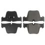 CENTRIC PARTS 104.12890 Posi Quiet Semi-Metallic Brake Pads with Hardware