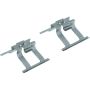 CENTRIC PARTS 104.13000 Posi Quiet Semi-Metallic Brake Pads with Hardware