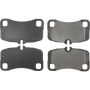 CENTRIC PARTS 104.13000 Posi Quiet Semi-Metallic Brake Pads with Hardware