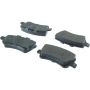 CENTRIC PARTS 104.13070 Posi Quiet Semi-Metallic Brake Pads with Hardware