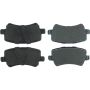 CENTRIC PARTS 104.13070 Posi Quiet Semi-Metallic Brake Pads with Hardware