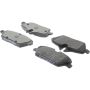 CENTRIC PARTS 104.13081 Posi Quiet Semi-Metallic Brake Pads with Hardware