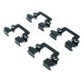 CENTRIC PARTS 104.13081 Posi Quiet Semi-Metallic Brake Pads with Hardware
