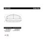 CENTRIC PARTS 104.13170 Posi Quiet Semi-Metallic Brake Pads with Hardware