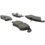 CENTRIC PARTS 104.13220 Posi Quiet Semi-Metallic Brake Pads with Hardware