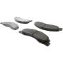 CENTRIC PARTS 104.13280 Posi Quiet Semi-Metallic Brake Pads with Hardware
