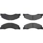 CENTRIC PARTS 104.13280 Posi Quiet Semi-Metallic Brake Pads with Hardware