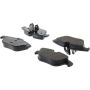 CENTRIC PARTS 104.13410 Posi Quiet Semi-Metallic Brake Pads with Hardware