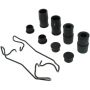 CENTRIC PARTS 104.13410 Posi Quiet Semi-Metallic Brake Pads with Hardware