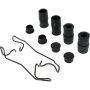 CENTRIC PARTS 104.13411 Posi Quiet Semi-Metallic Brake Pads with Hardware