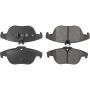 CENTRIC PARTS 104.13411 Posi Quiet Semi-Metallic Brake Pads with Hardware