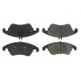 CENTRIC PARTS 104.13420 Posi Quiet Semi-Metallic Brake Pads with Hardware