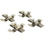 CENTRIC PARTS 104.13490 Posi Quiet Semi-Metallic Brake Pads with Hardware
