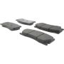 CENTRIC PARTS 104.13550 Posi Quiet Semi-Metallic Brake Pads with Hardware