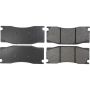 CENTRIC PARTS 104.13550 Posi Quiet Semi-Metallic Brake Pads with Hardware