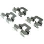 CENTRIC PARTS 104.13580 Posi Quiet Semi-Metallic Brake Pads with Hardware