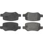CENTRIC PARTS 104.13580 Posi Quiet Semi-Metallic Brake Pads with Hardware