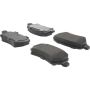 CENTRIC PARTS 104.13620 Posi Quiet Semi-Metallic Brake Pads with Hardware