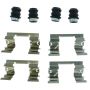 CENTRIC PARTS 104.13630 Posi Quiet Semi-Metallic Brake Pads with Hardware